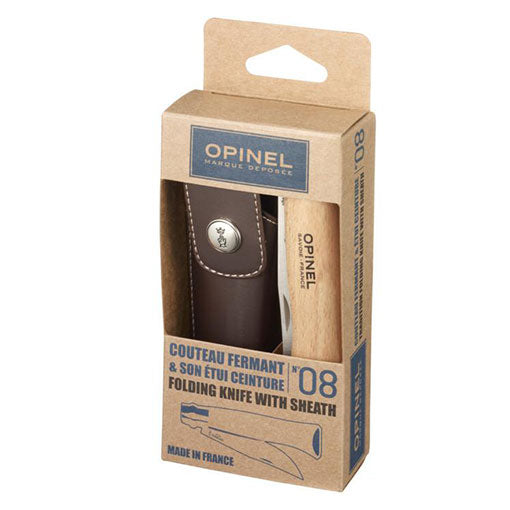 OPINEL No 8 Stainless Steel with Pouch