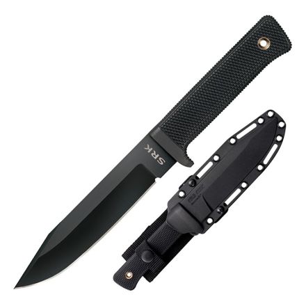 Cold Steel SK-5 SRK Survival Rescue Knife w/Black Tuff-Ex Finish