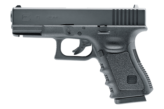 Glock 19 Black 4.5mm CO2 Pistol FM NB/B