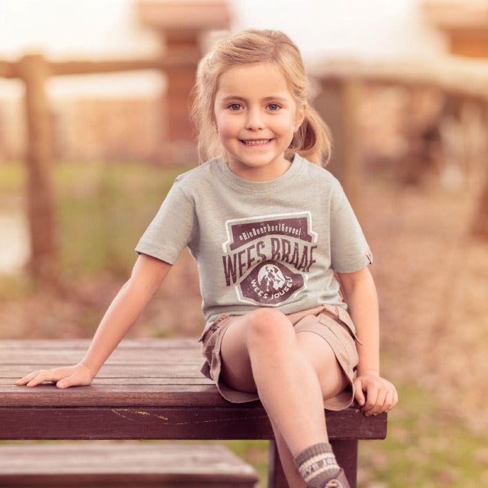 Boerboel Green Braaf Kids T-Shirt