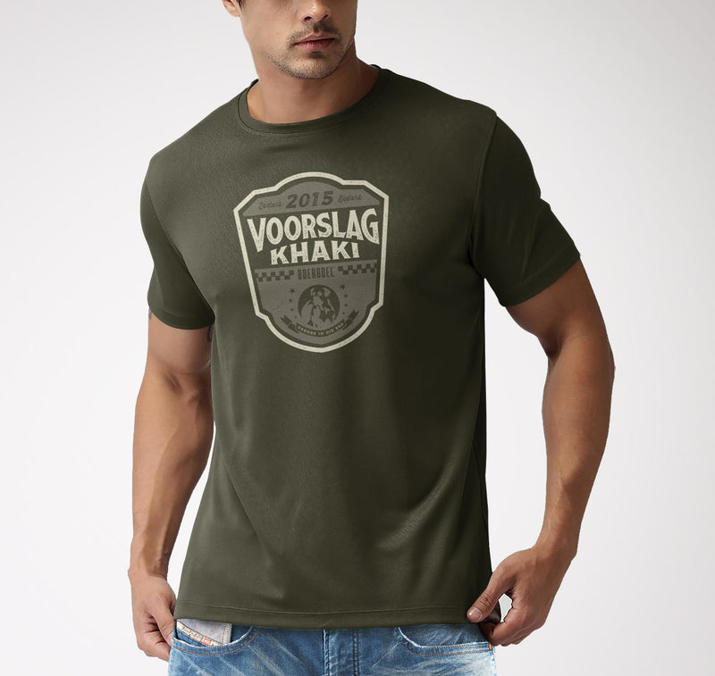 Boerboel Premium Cotton T-Shirt Printed – Green “Voorslag”