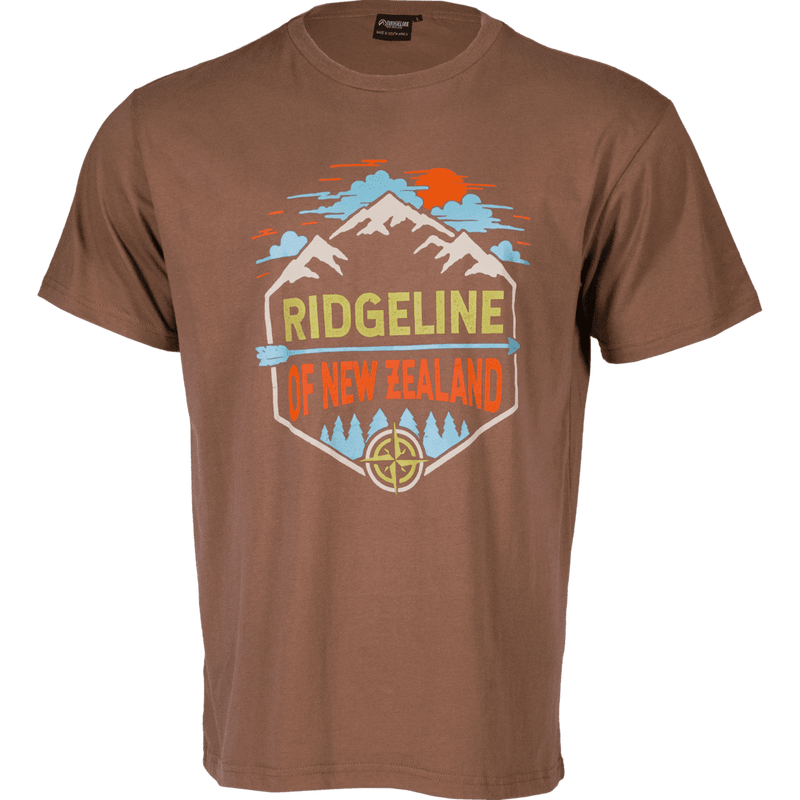 Ridgeline Men's Brown Mountain Tee