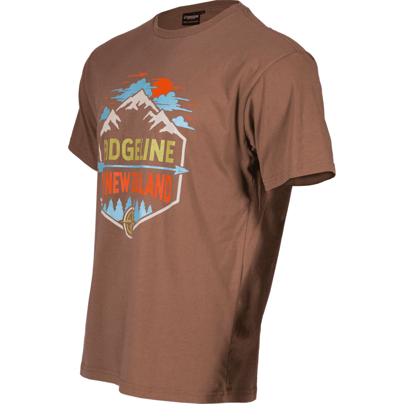 Ridgeline Men's Brown Mountain Tee