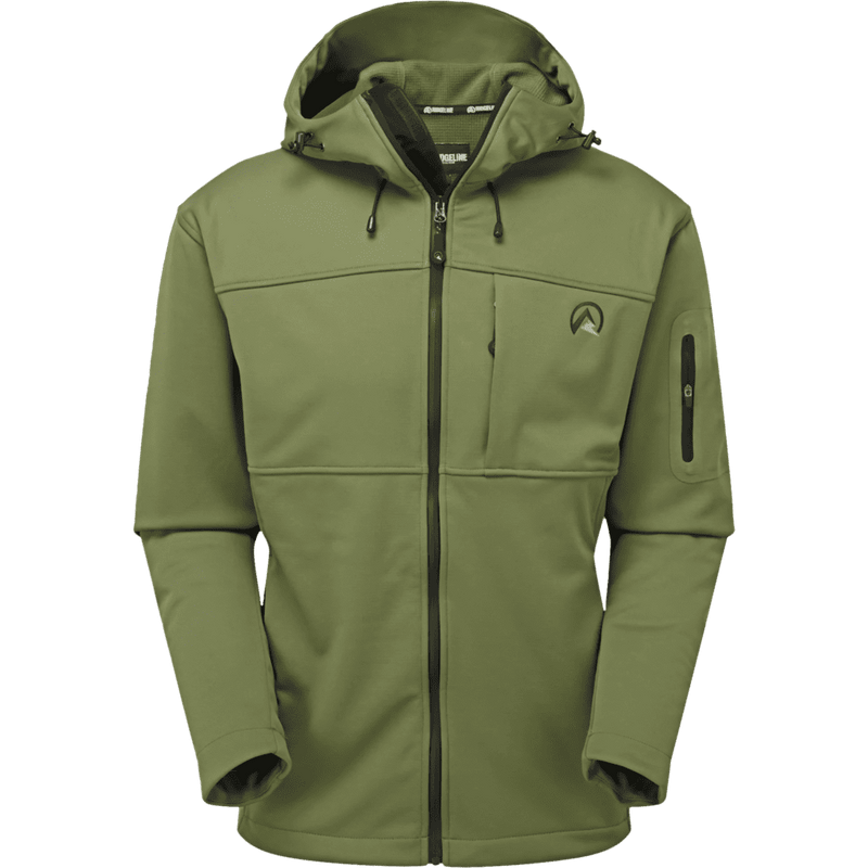 Ridgeline Men's Forest Green Ascent Softshell Jacket