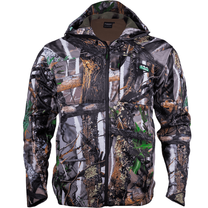 Ridgeline Men's Kudu Camo Ascent Softshell Jacket