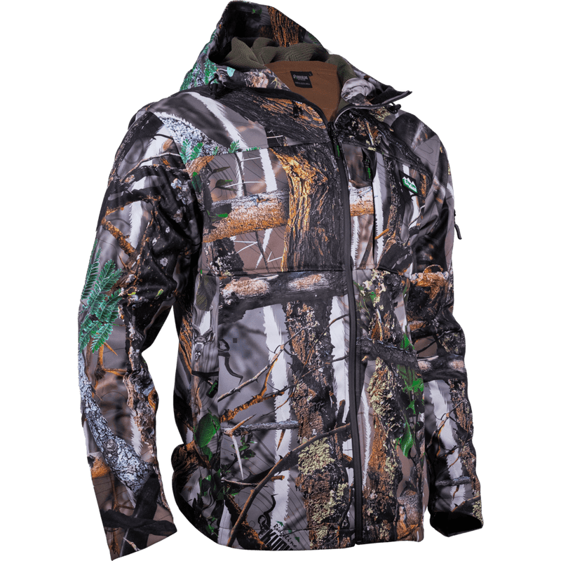 Ridgeline Men's Kudu Camo Ascent Softshell Jacket