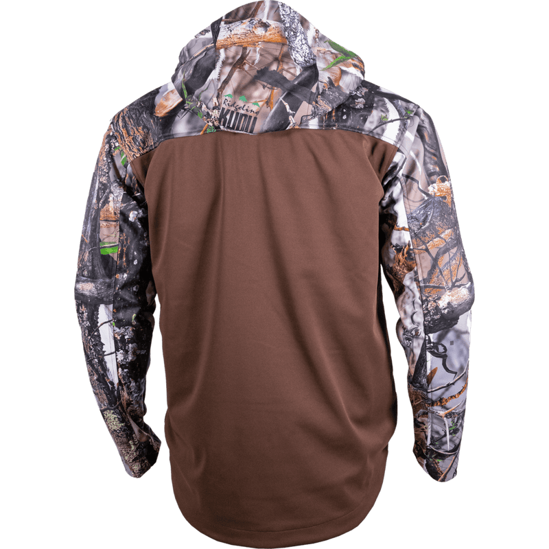 Ridgeline Men's Kudu Camo/Brown Ascent Softshell Jacket