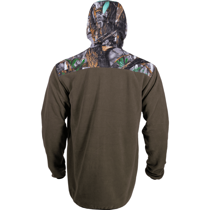 Ridgeline Men's Kudu Camo/Olive Ascent Half-Shell Jacket