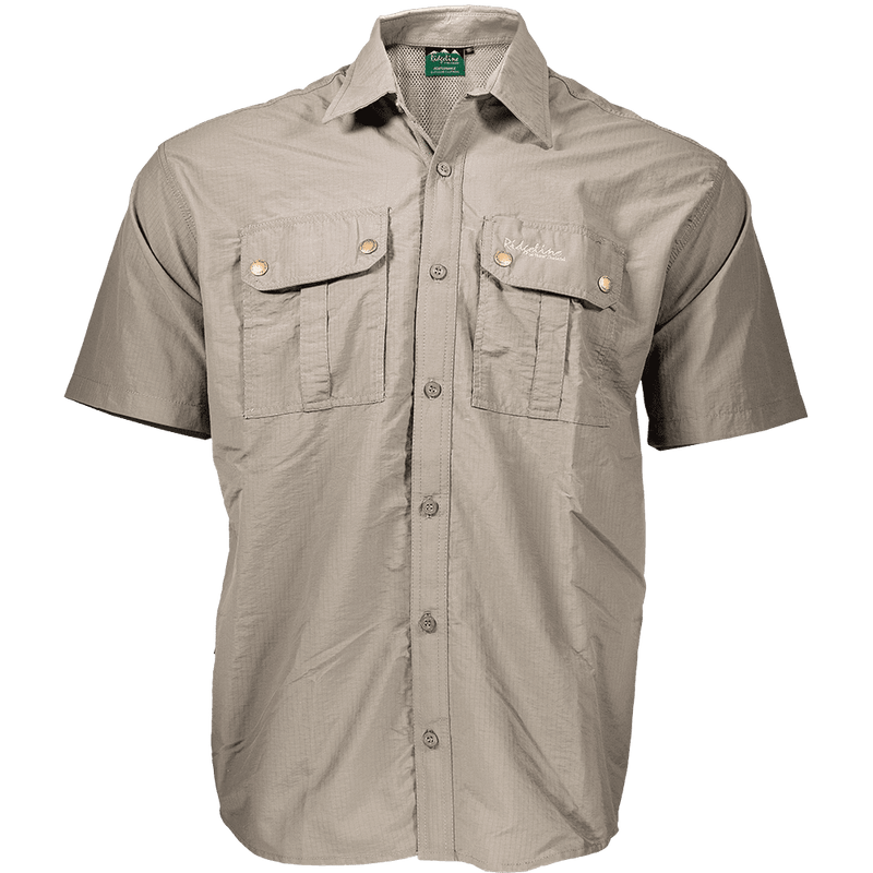 Ridgeline Men's Olive S/S Quick Dry Shirt