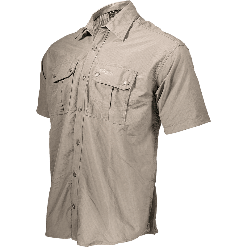 Ridgeline Men's Olive S/S Quick Dry Shirt