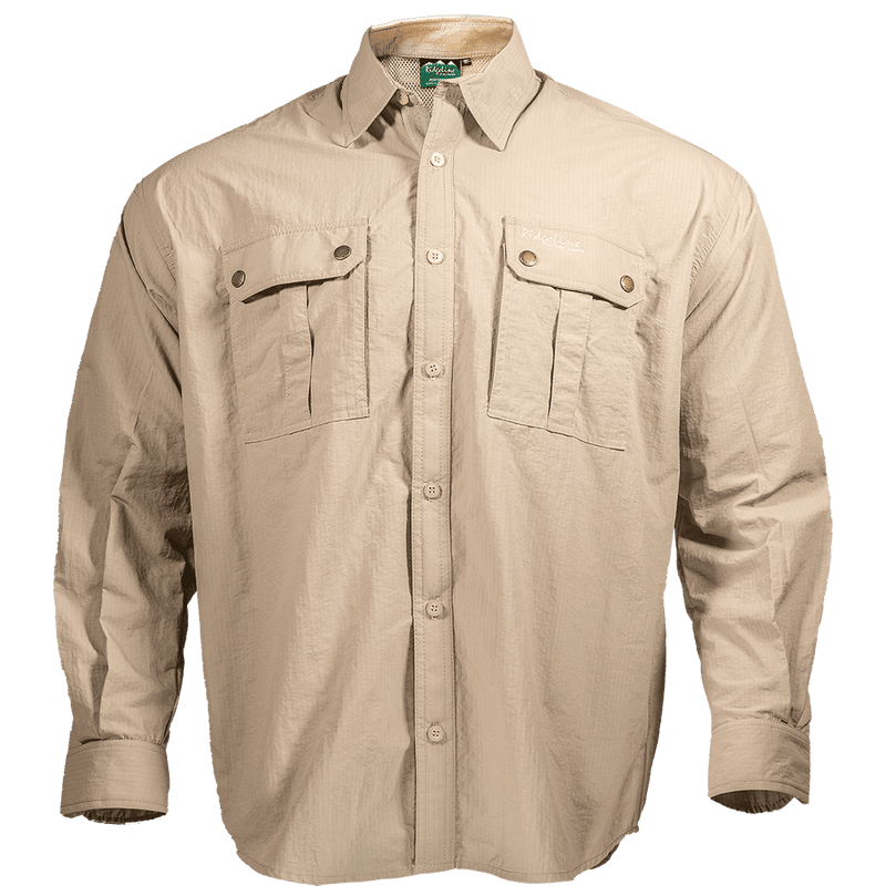 Ridgeline Men's Stone L/S Quick Dry Shirt