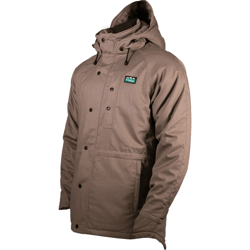 Ridgeline Monsoon Cotton Jacket Khaki – All-Weather Adventure Ready