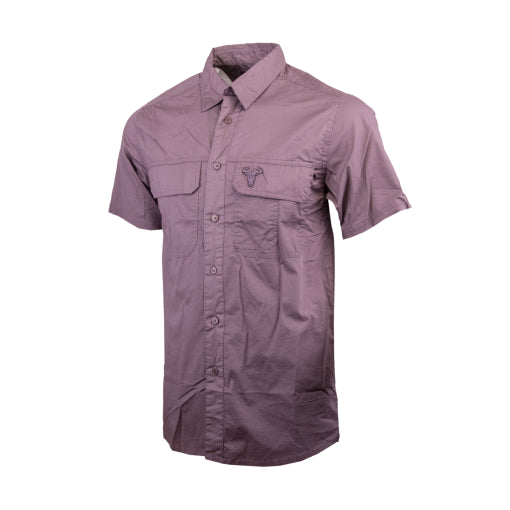 Wildebees WBM701 Flexi Stretch S/S Shirt - Charcoal