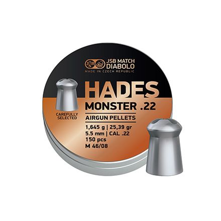 JSB Hades Monster Pellets .22/5.5 mm - 150 Pieces