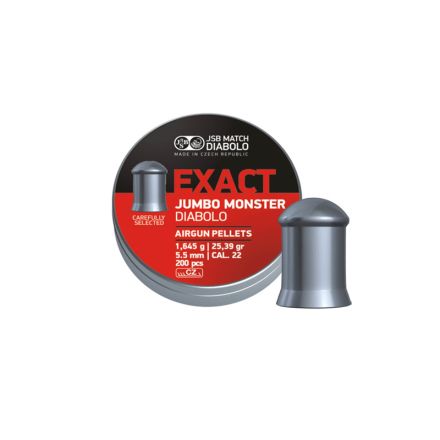 JSB Diabolo Jumbo Exact Monster Pellets .22/5.52 mm - 200